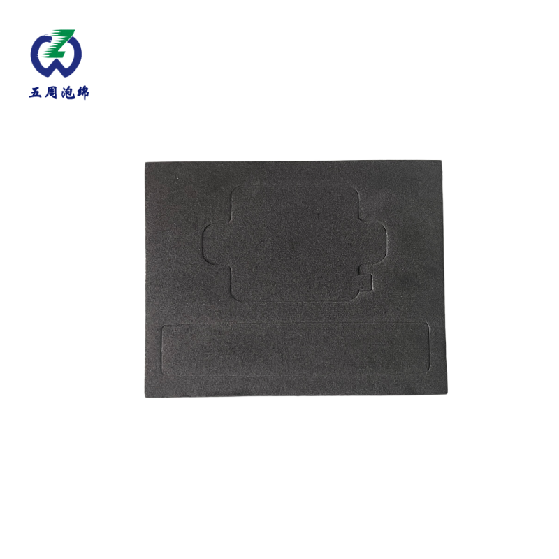 黑色極簡雙槽 EVA 內(nèi)襯：通用型包裝的柔性防護(hù)方案