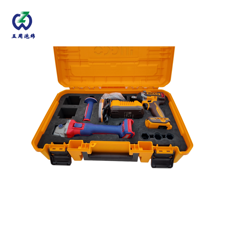 黑色電動(dòng)工具專(zhuān)用 EVA 內(nèi)襯：專(zhuān)業(yè)鋰電工具套裝的全場(chǎng)景防護(hù)方案