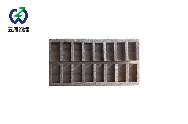 多槽灰色珍珠棉內(nèi)襯，小型元件的批量周轉(zhuǎn)防護(hù)方案